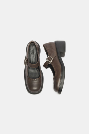 Mary jane loafer(brown)