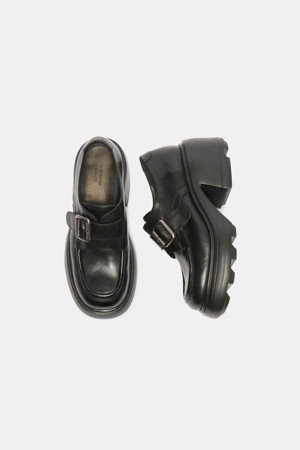 Duggy buckle loafer(black)