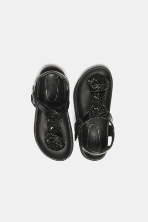 Cracker T sandal(black)