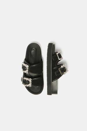 Jewelry buckle slide(black)