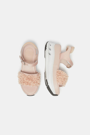 Flower strap sandal(pink)