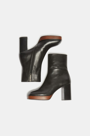 Platform boots(black)