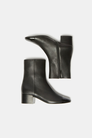 Basic ankle boots(black)