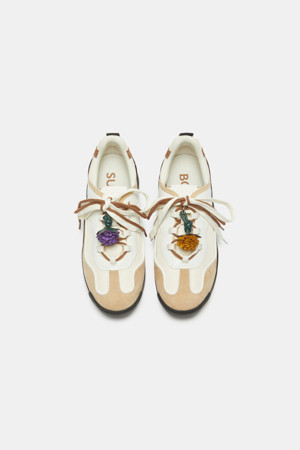 Shoe-topping tassel(beige)