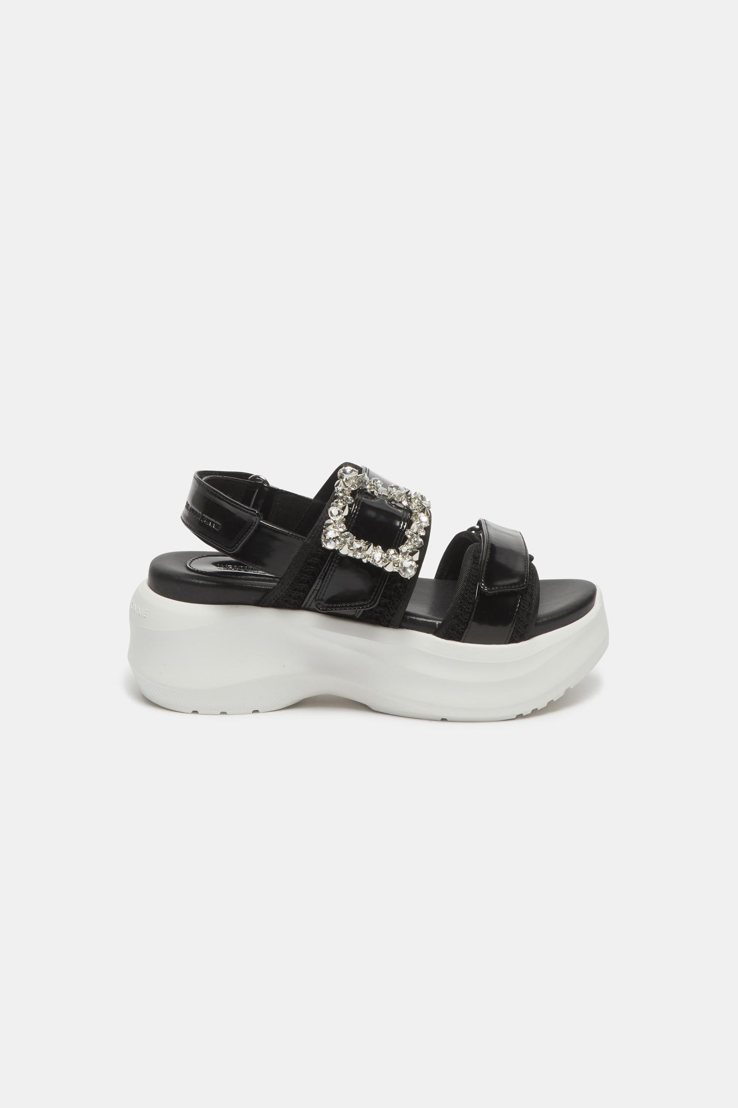 SUECOMMA BONNIE-Jewelry platform sandal(black)_DG2AM25019BLK