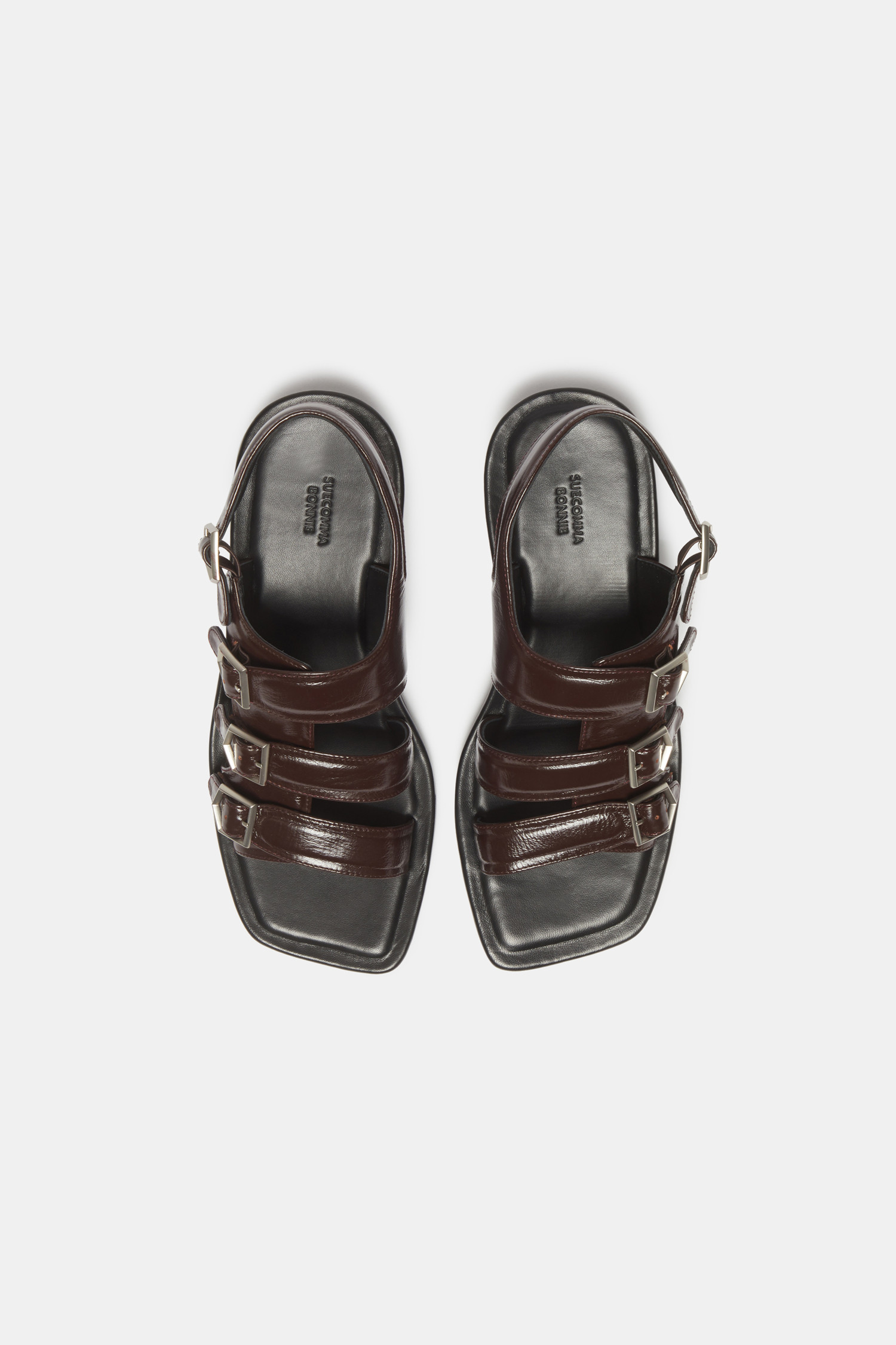 Strap sandal(brown)_SUECOMMA BONNIE - 코오롱몰