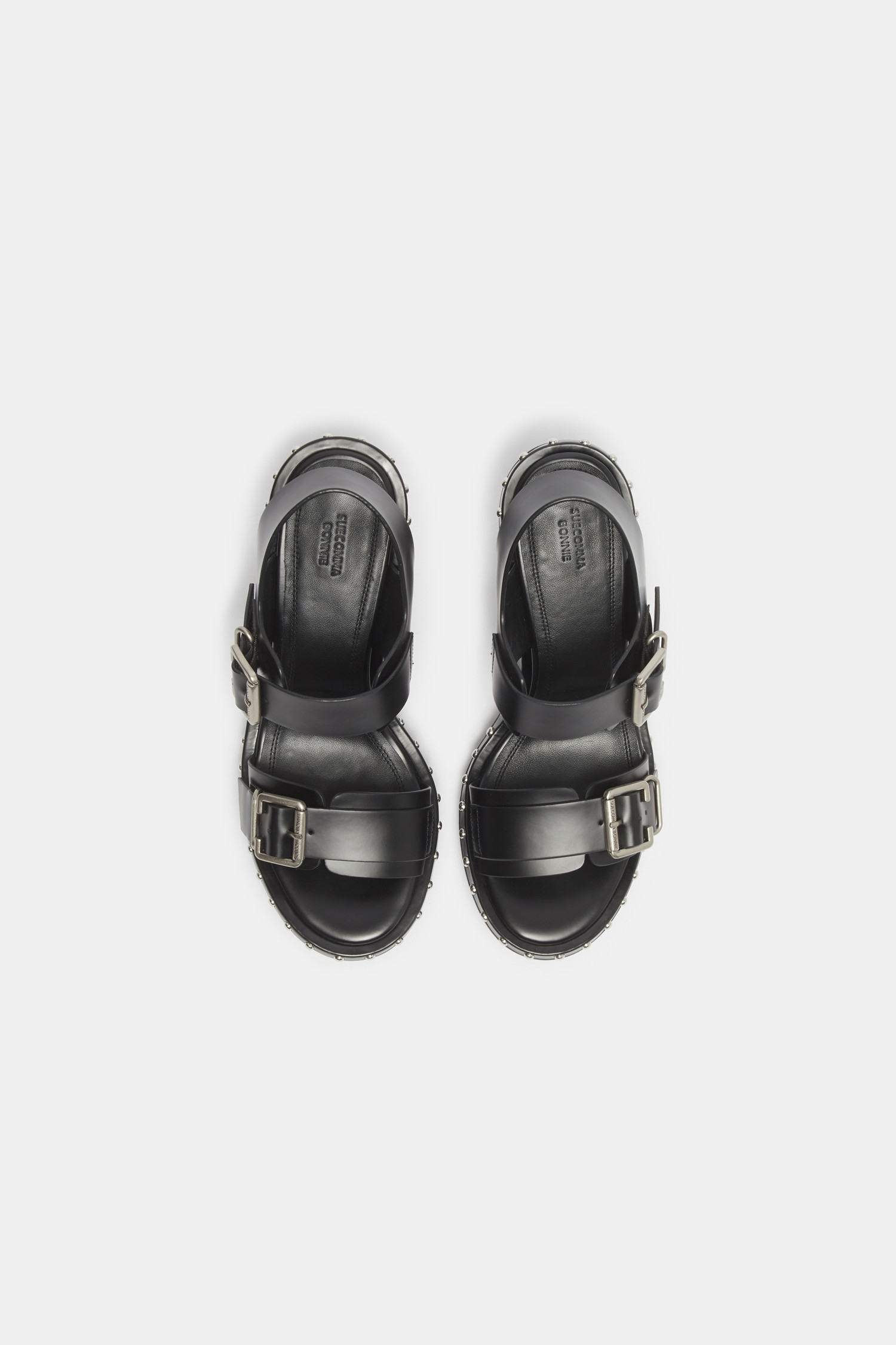 ★SUECOMMA BONNIE★ Stud platform sandalblack DG2AM25042BLK Designer fashion, Seoul-fully created | W Concept