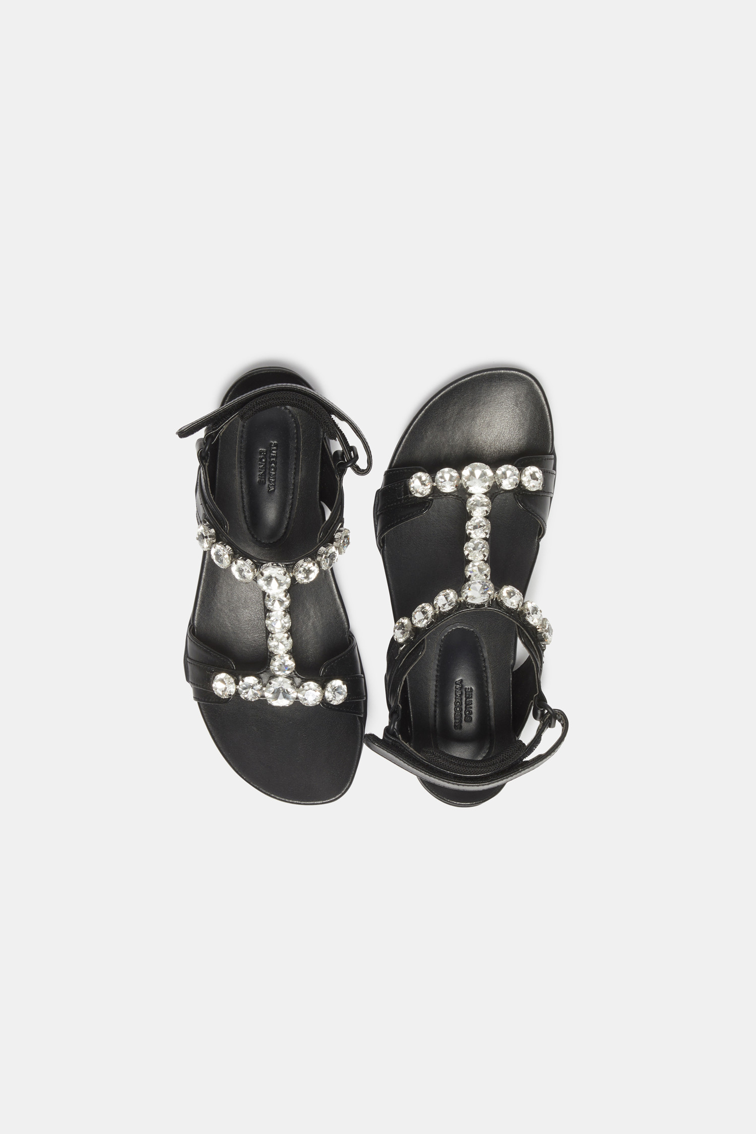 ★SUECOMMA BONNIE★ Jewelry sporty sandalblack DG2AM25041BLK 슈콤마보니(SUECOMMA BONNIE) Jewelry sporty sandal(black)_
