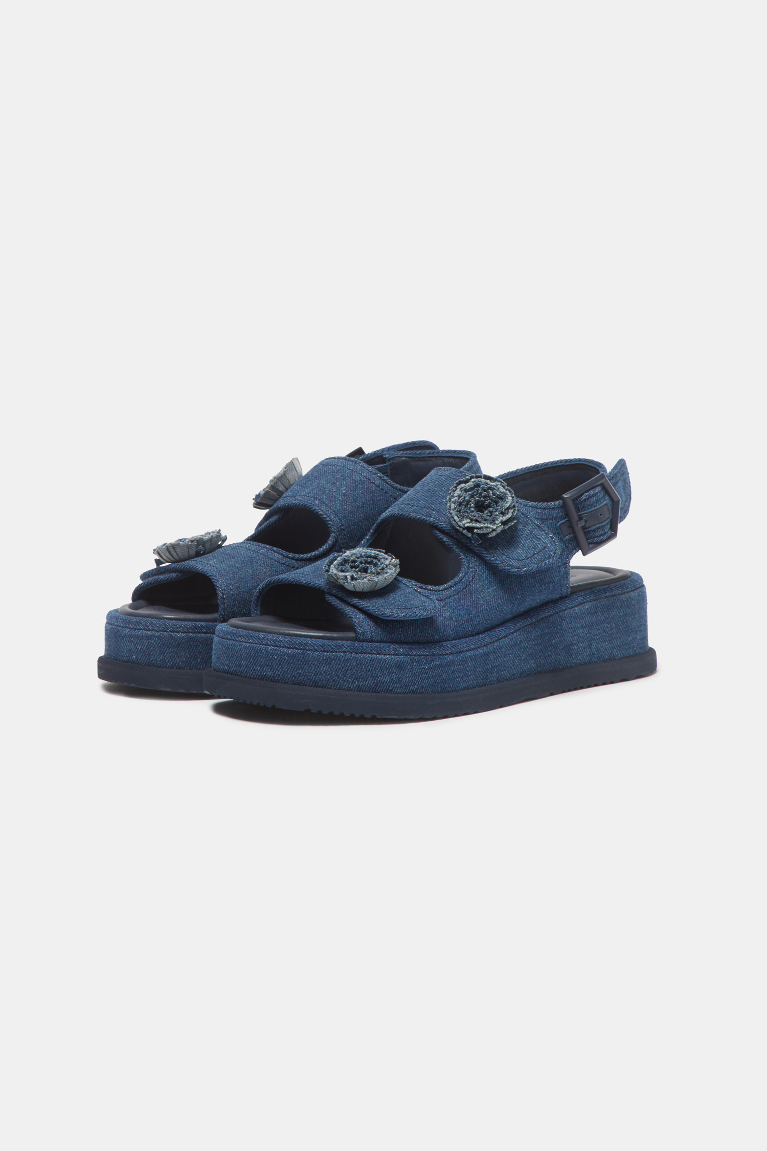 ★SUECOMMA BONNIE★ Buckle slide sandalblue DG2AM25015BLU SUECOMMA BONNIE-Cracker sandal(bule)_DG2AM25013BLU│삼성물산