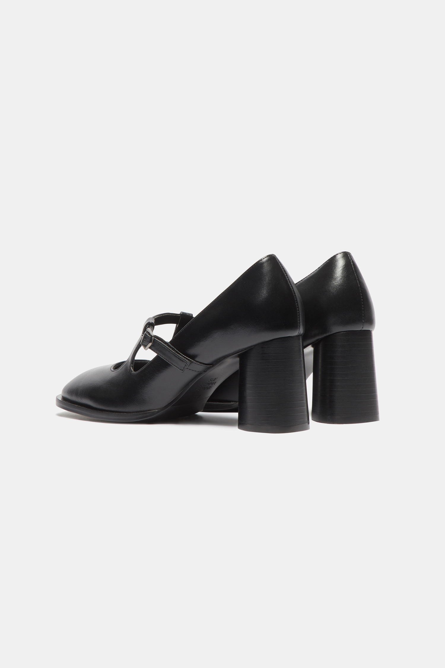 SUECOMMA BONNIE] Square mary jane pumps(black)