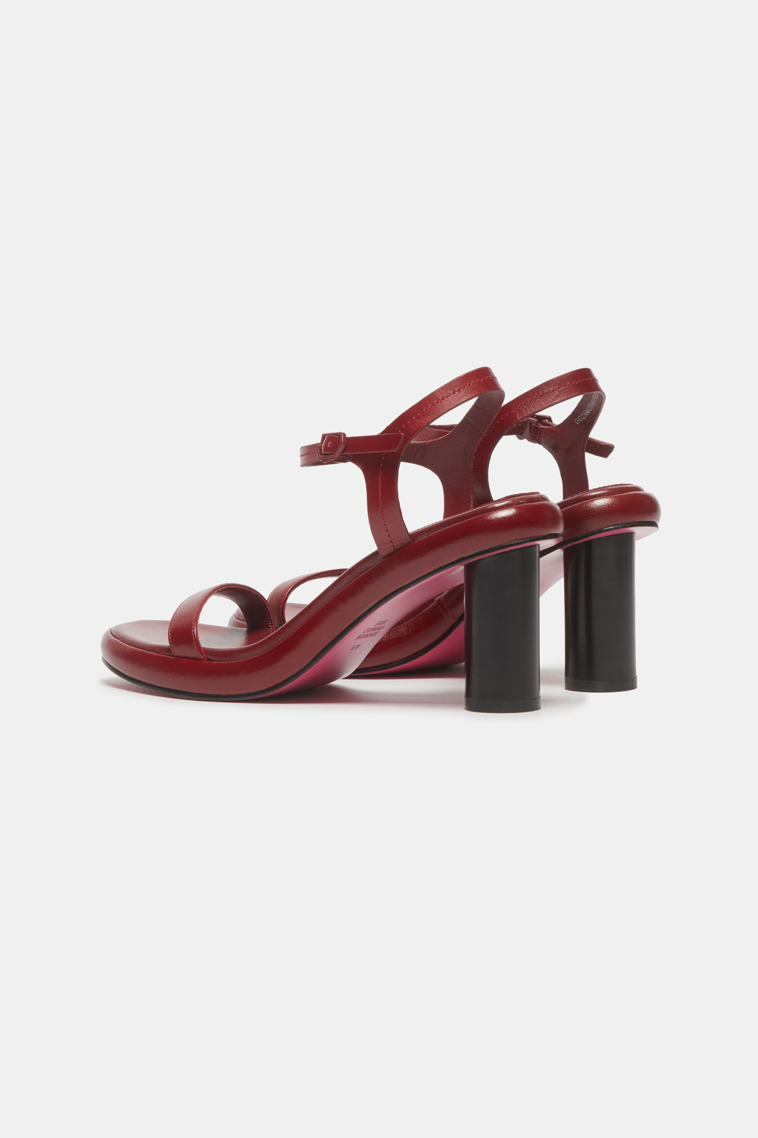 SUECOMMA BONNIE-Strap heel sandal(red)_DG2AM25001RED│삼성