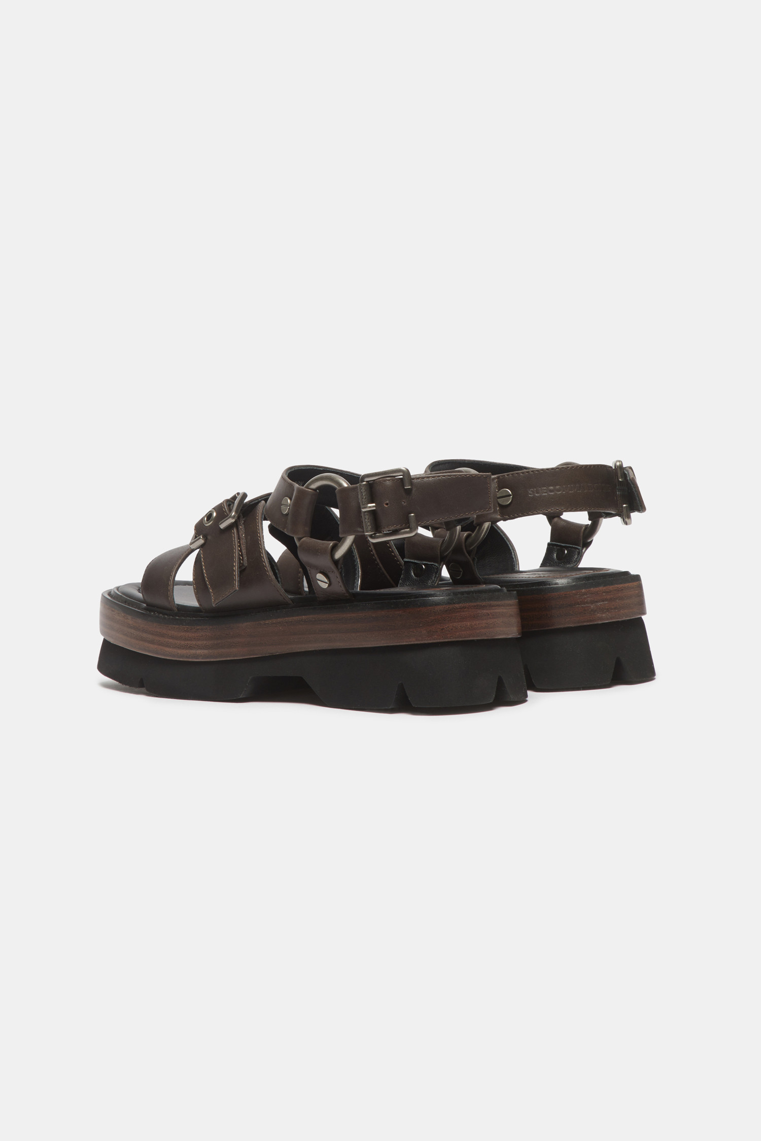 ★SUECOMMA BONNIE★ Biker sandalblack DG2AM25020BLK Biker sandal(brown)_SUECOMMA BONNIE - 코오롱몰