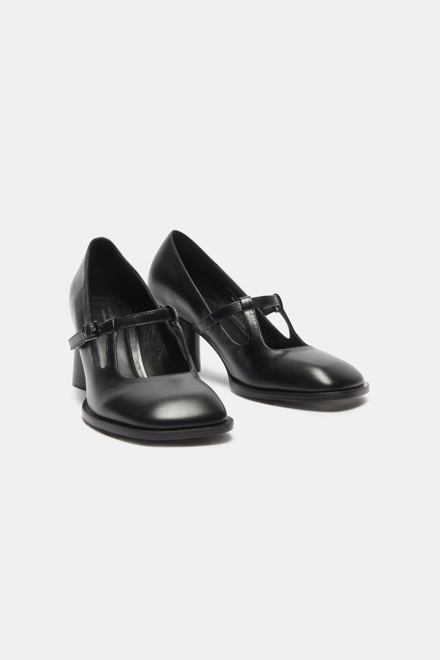 SUECOMMA BONNIE] Square mary jane pumps(black)