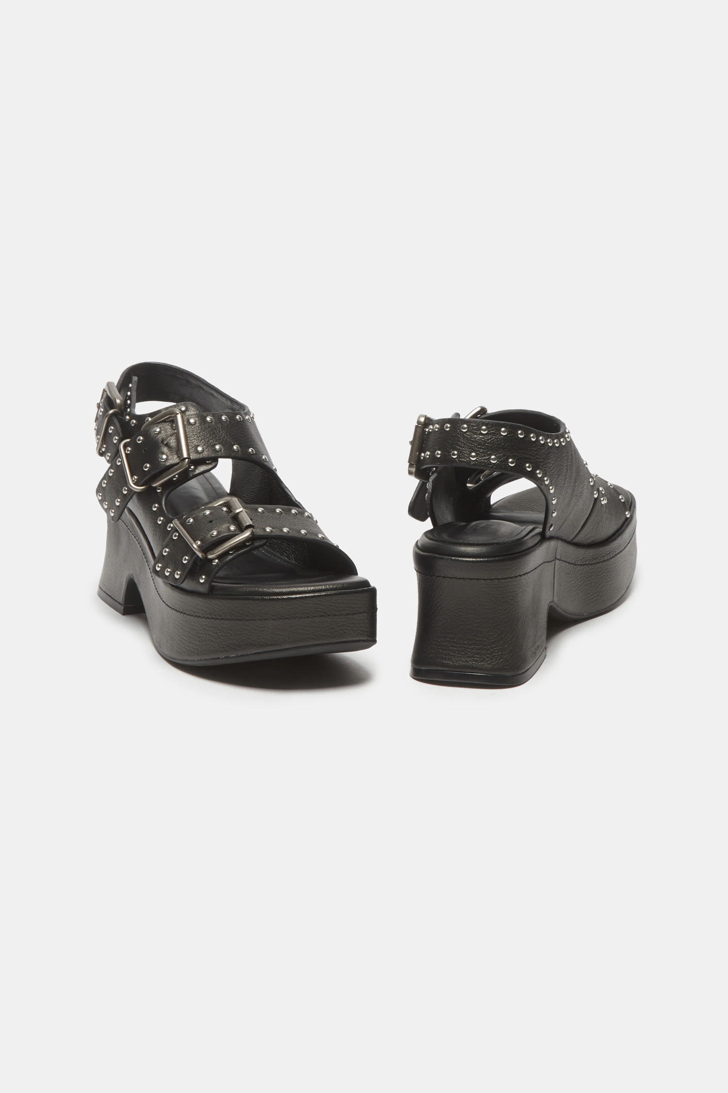 ★SUECOMMA BONNIE★ Stud platform sandalblack DG2AM25042BLK Stud platform sandal(black)_DG2AM25042BLK - 감도 깊은 취향