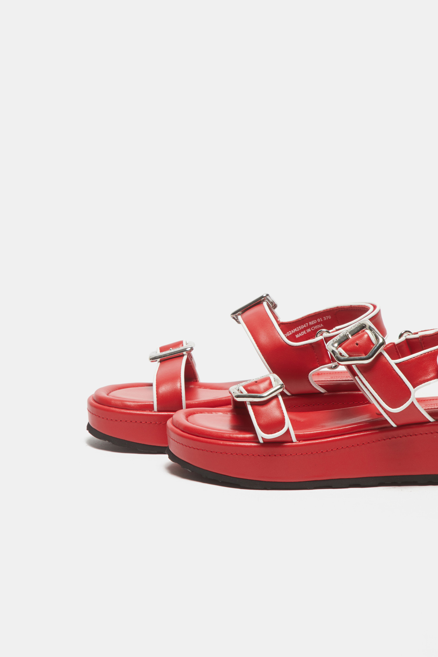 SUECOMMA BONNIE ◆ Line Buckle Strap Sandal(brown) Line Buckle Strap Sandal(brown)_SUECOMMA BONNIE - 코오롱몰