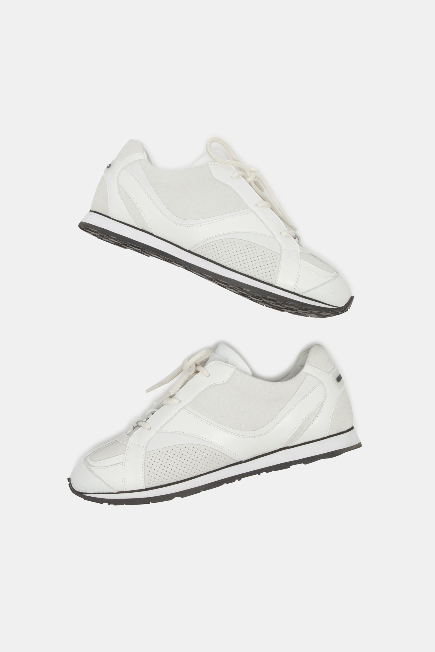 SUECOMMA BONNIE] Point Line sneakers(white)
