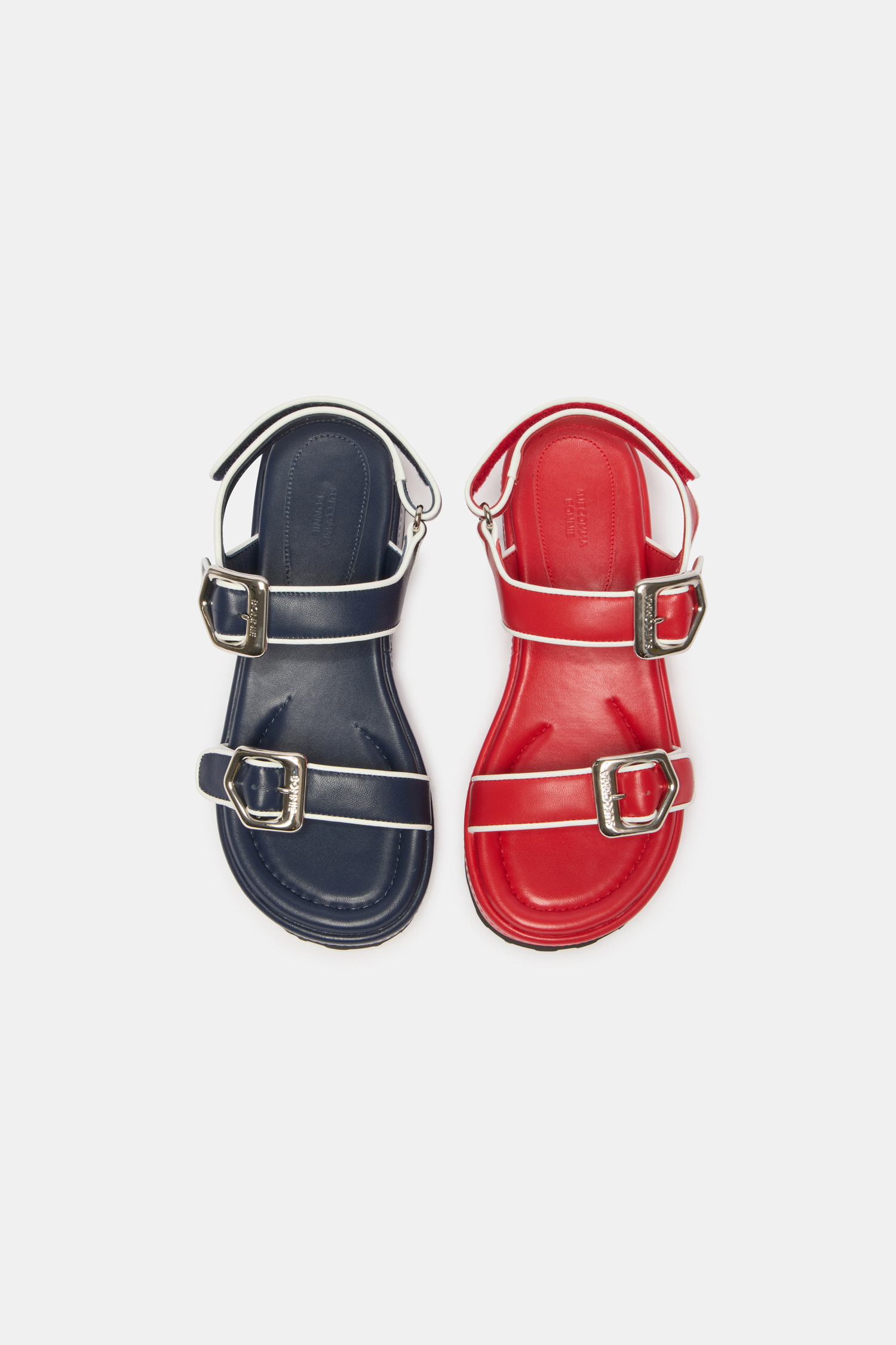 Line Buckle Strap Sandal(red)_SUECOMMA BONNIE - 코오롱몰