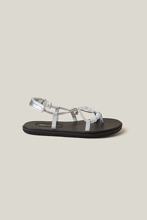 Fev_Strap sandal(silver)