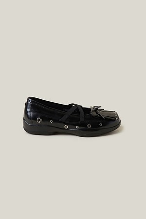 Fev_Comfy ballet flats(black)