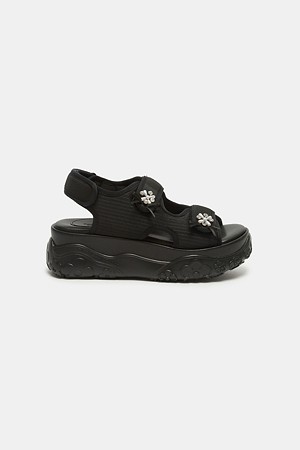 Mullang platform sandal(black)