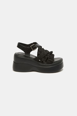 Mellow platform sandal(black)