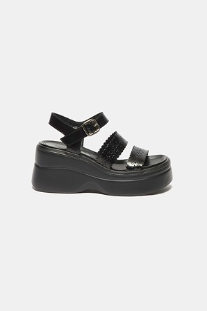 Punching platform sandal(black)