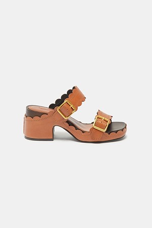 Wave mule sandal(brown)