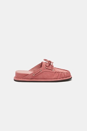 Tassel suede mule(pink)