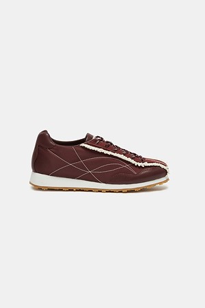 Frill rope sneakers(wine)