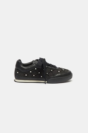 Crystal sneakers(black)