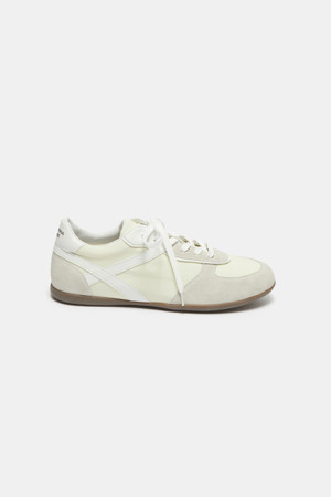 Classic combi sneakers(ivory)