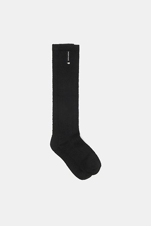 Mini jewel knee socks(black)