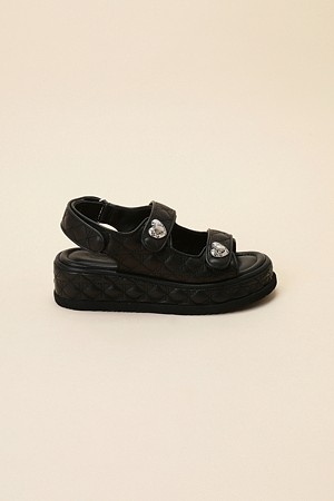 Cle sandal(black)