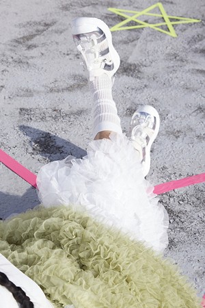 Fev_Fisherman sneakers(silver)