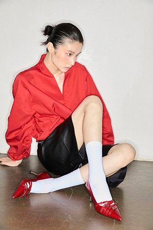 Garnet pumps(red)