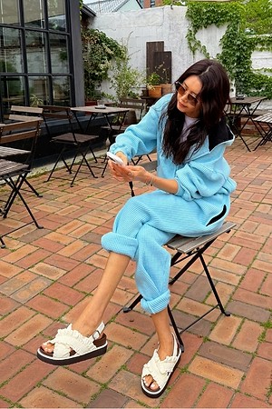 [셀럽 착용]Mellow sandal(ivory)