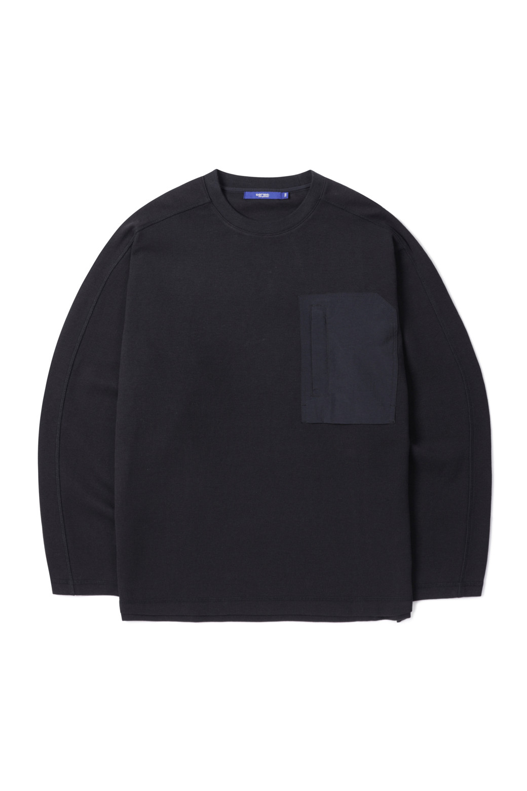 series bleu - 티셔츠 - [series;bleu] ZIP POCKET WAFFLE TEE