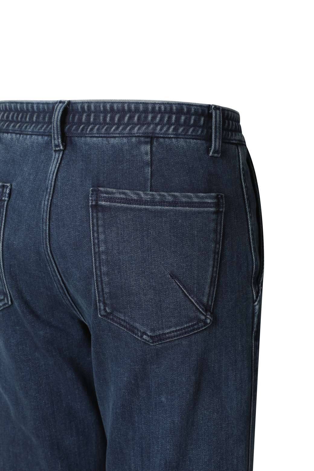 SERIES - 팬츠 - [series;] RELAXED 블루 워싱 기모 진