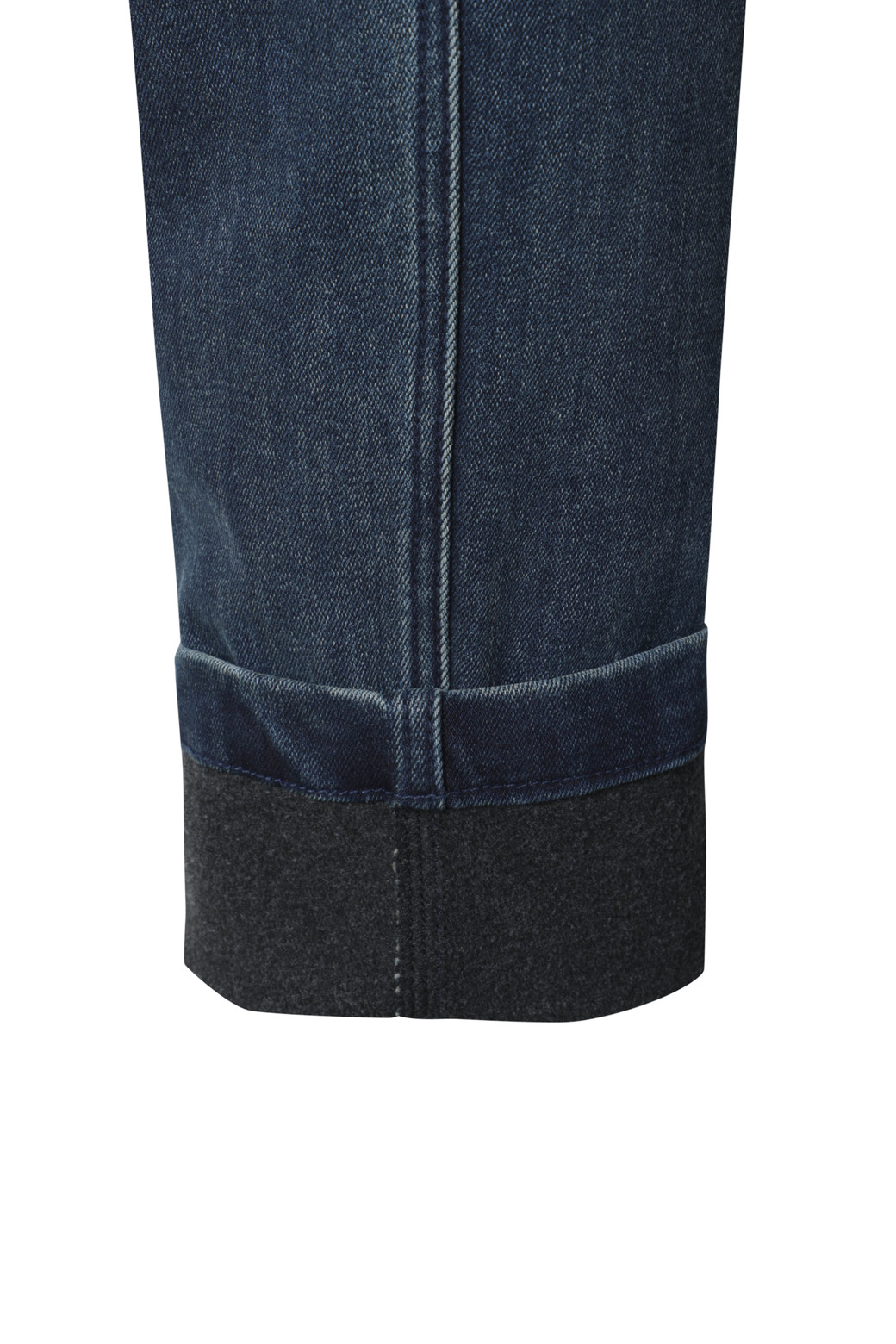 SERIES - 팬츠 - [series;] RELAXED 블루 워싱 기모 진