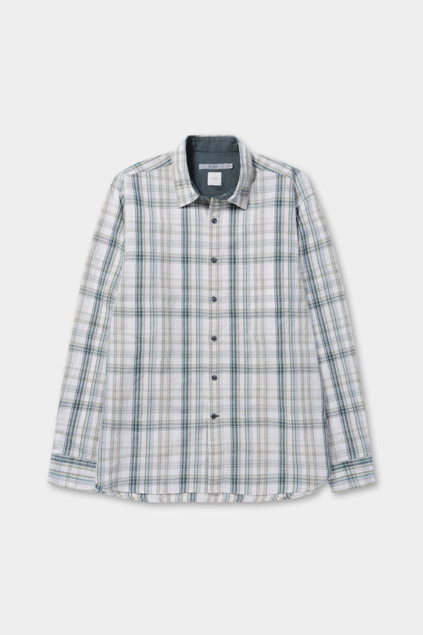 [시리즈;] 컬러 믹스 체크 셔츠는 남성용 상의로, 봄과 여름에 활용하기 좋은 넥밴드 스타일의 긴소매 셔츠입니다. 믹스 컬러의 체크 패턴이 빈티지하면서도 캐주얼한 분위기를 연출하며, 넥밴드와 커프스 안쪽의 배색 디테일이 돋보입니다. 마 혼방 소재로 제작되어 편안한 착용감을 선사하며, 바스트 부분의 아웃 포켓이 실용성을 더합니다. 동네 마실룩이나 여행룩 등 다양한 상황에서 캐주얼 또는 클래식 스타일로 연출하기 좋습니다.
