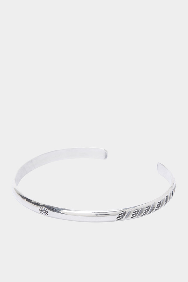 SERIES - 기타소품 - [NORTH WORKS] 900 SILVER ROUND CUFF BRACELET