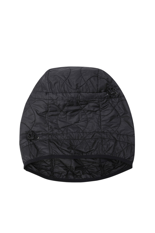 SERIES - 모자 - [UNAFFECTED] QUILTED BALACLAVA_BLACK