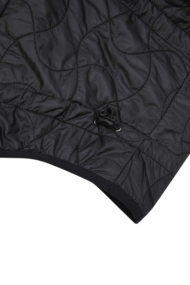 SERIES - 모자 - [UNAFFECTED] QUILTED BALACLAVA_BLACK