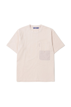 [series;bleu] MULTI-POCKET HALF TEE