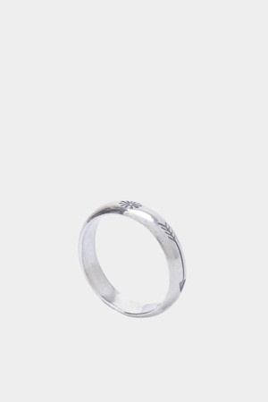 [NORTH WORKS] 900 SILVER STAMP RING