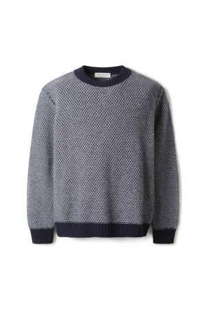 [WOOL&CO] 투톤 스웨터 