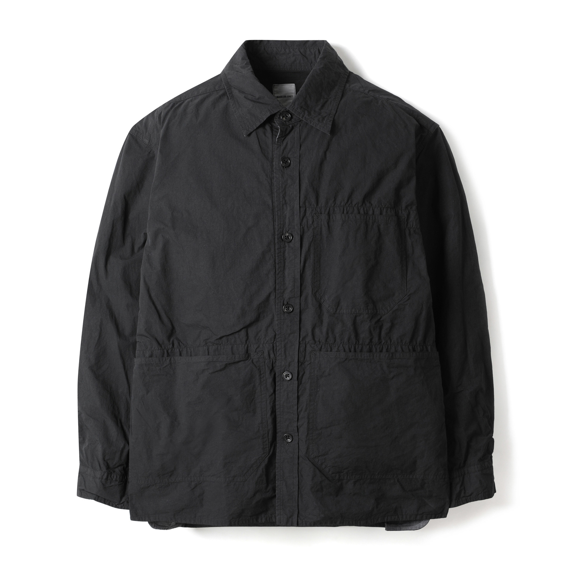 sage de cret ジャケット　墨黒 Sage De Cret - Men Coat Black