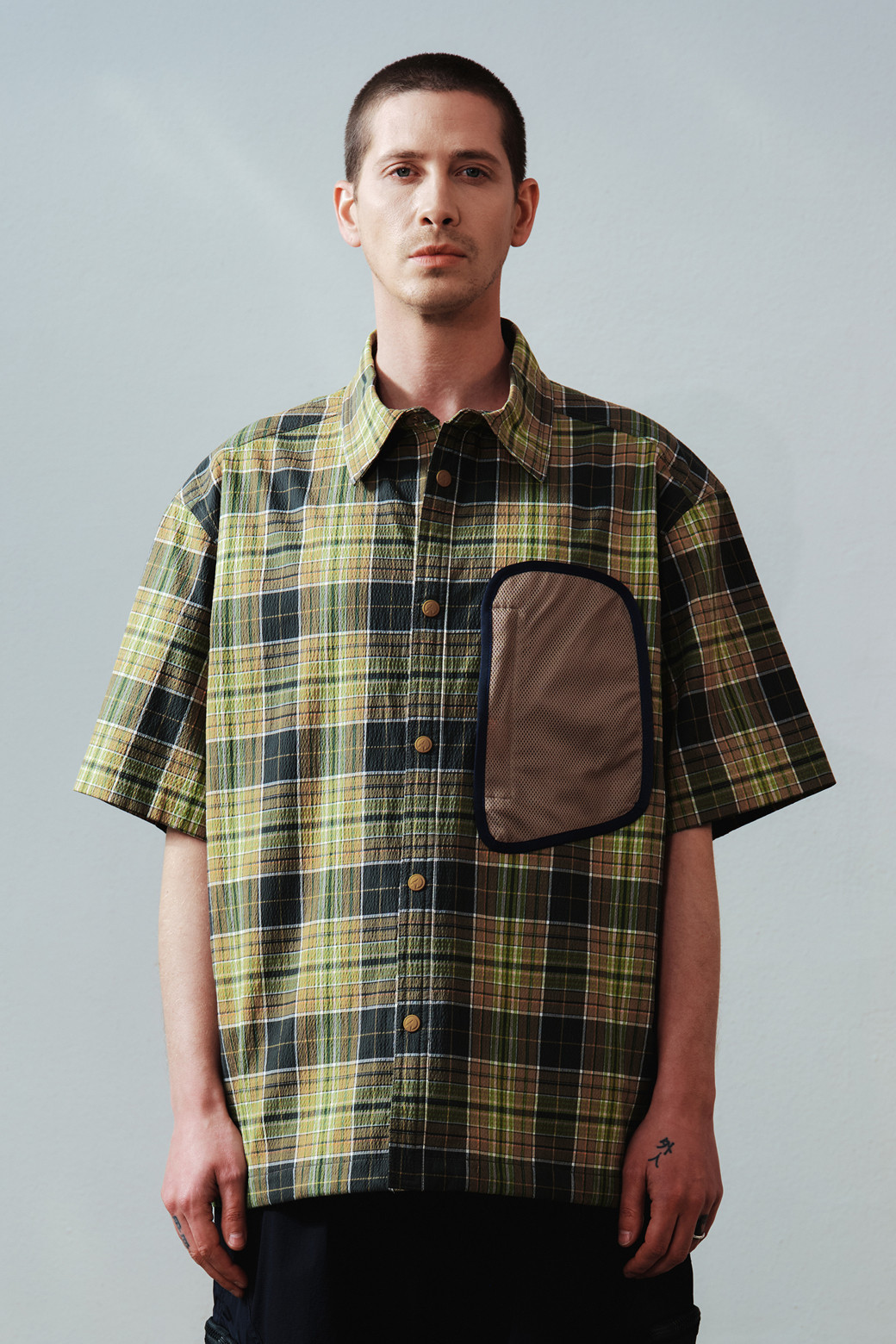 SERIES - 반팔셔츠 - Authentic ZANIERI Checked Overshirts
