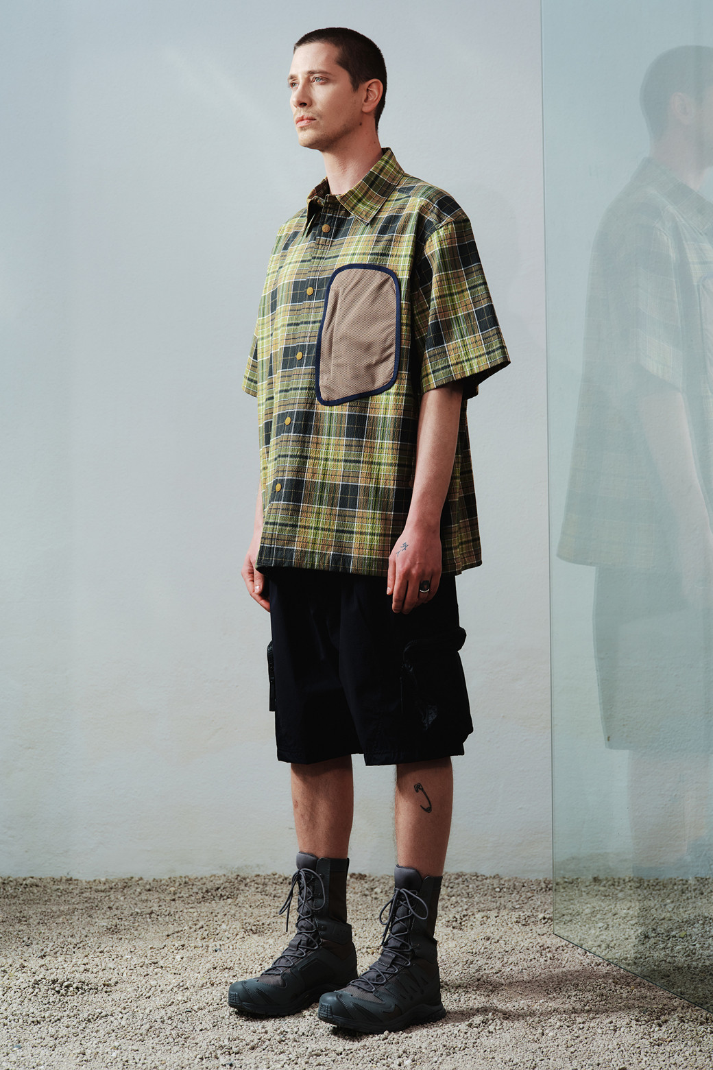 SERIES - 반팔셔츠 - Authentic ZANIERI Checked Overshirts