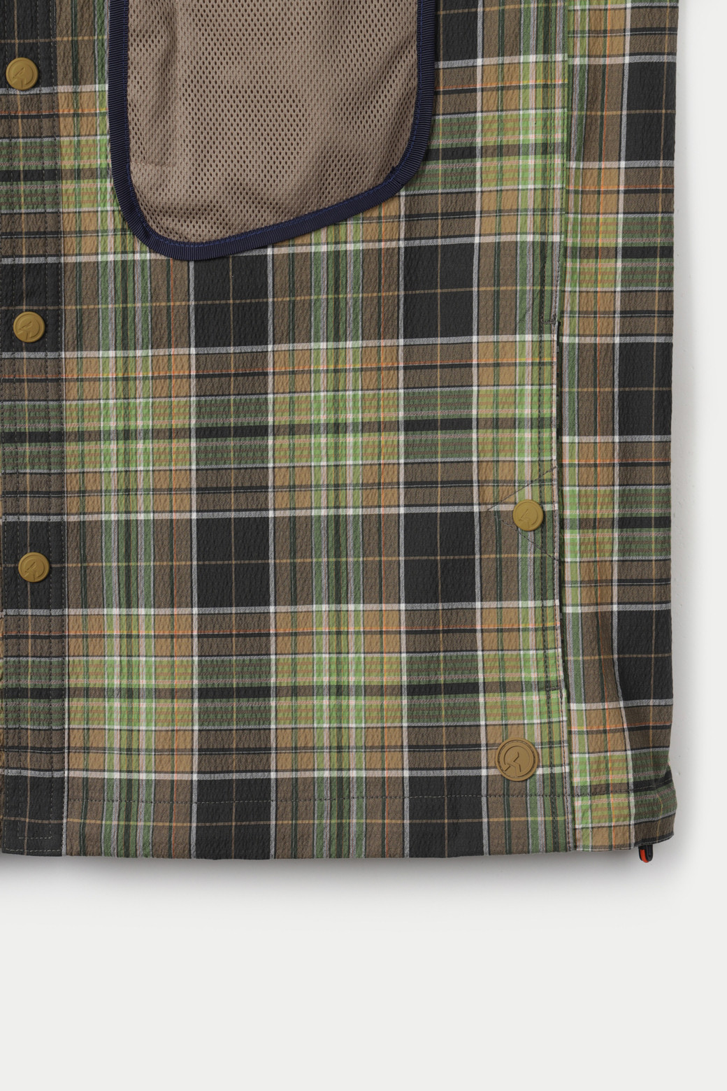SERIES - 반팔셔츠 - Authentic ZANIERI Checked Overshirts